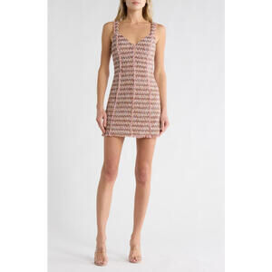 NWT! Ramy Brook Reese Dress in Blush Multi Size 4